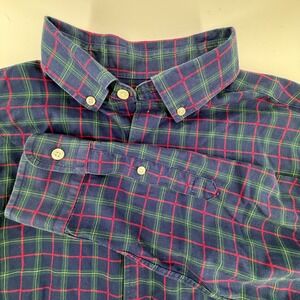 Vineyard‎ Vines Classic Fit Murray Preppy Plaid Button Down Office Mens Small